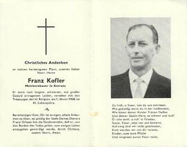 Franz Kofler Melchernbauer