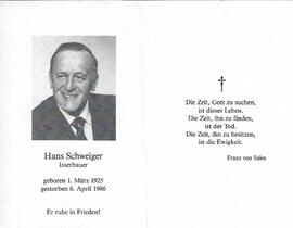 Hans Schweiger Isserbauer