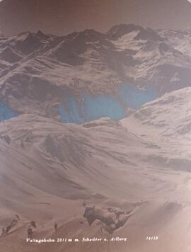 Valluga mit Scheibler, St. Anton am Arlberg