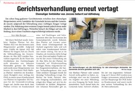 Gerichtsverhandlung Markus Plattner