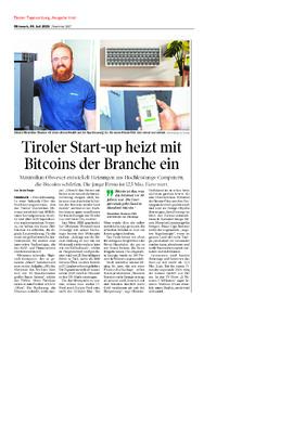 Heizung aus Bitcoin-Computern