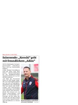Trainerwechsel Fußballclub