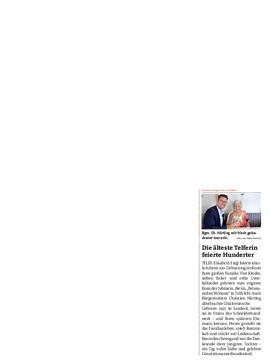 100. Geburtstag Elsa Faigl