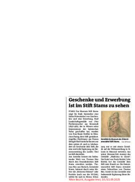 Ausstellung Stift Stams