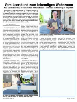 Leerstandsberatung im Oberland