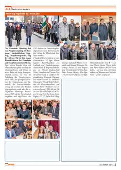 Neujahrsempfang Gemeinde Mieming