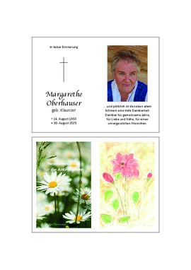 20250830_Oberhauser_Margarethe_Sterbebild