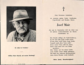 Mair Josef 1