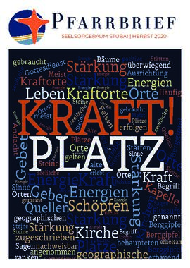 Pfarrbrief SSR Herbst 2020
