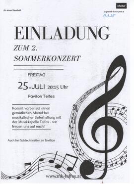 Sommerkonzert2 der  MK Telfes
