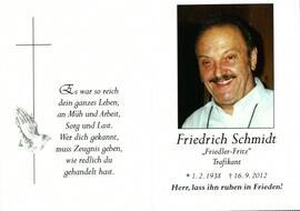 Schmidt Friedrich vulgo Friedler Trafikant Fulpmes