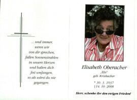 Krösbacher Elisabeth verh Oberacher Fulpmes