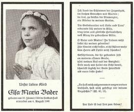 Bader Elsa-Maria Hall ermordet