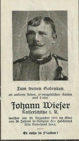 Wieser Johann Holzerbauer Telfes