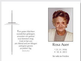 Auer Rosa, Neustift