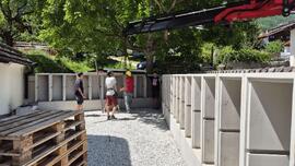 Urnenfriedhof neu