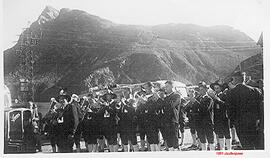 Musiker am Jaufenpass