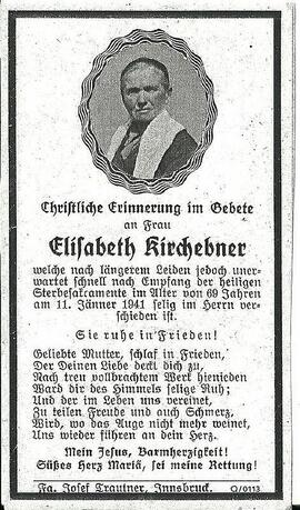 Kirchebner Elisabeth Telfes