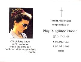 Kofler Sieglinde Mag. verh. Moser, Fulpmes