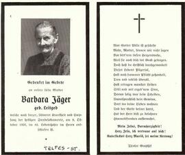 Jäger Barbara geb Leitgeb Telfes