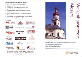 Waisenhausmesse-Kirchenchor-Kirchenmusik Fulpmes-Telfes