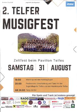 2.Telfer Musigfest und Zeltfest