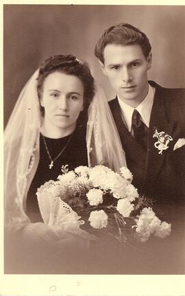 Heiratsfoto Töchterl - Schwab