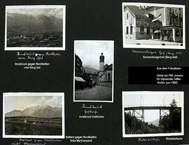 1-Fotoalbum 1960/1950-Albumblatt_Innsbruck div