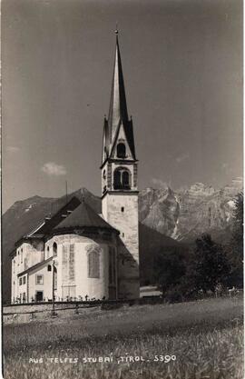 Kirche Telfes mit seitlichem Vorbau