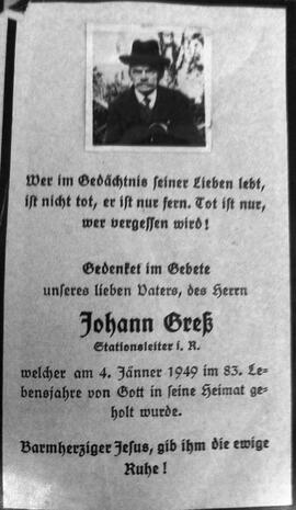 Gress Johann Stationsleiter StbBahn Telfes