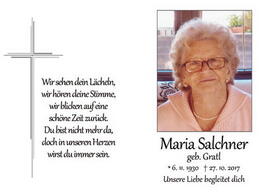 Gratl Maria verh. Salchner, Neustift