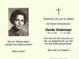 Grabmayr Gerda Tirol