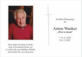 Wanker Anton "Wiesn Anton" Telfes i.St.