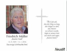 Müller Friedrich vulgo Reseler Neustift