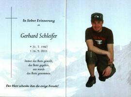 Schleifer Gerhard Telfes