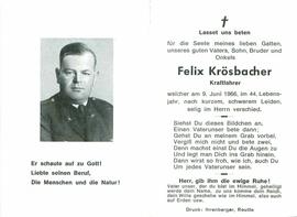 Krösbacher Felix Kraftfahrer Matrei am Brenner