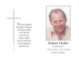 HoferAnton Hoalerbauer Neustift