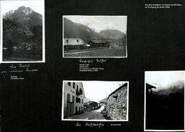 1-Fotoalbum 1960/1950-Albumblatt Dorfstrasse