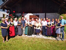 Ehepaare Gruppenbild Widumgarten