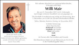 Mair Willi Telfes