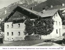 Telfes-Nr. 15 Obere Eggenbachhube - Schlosser