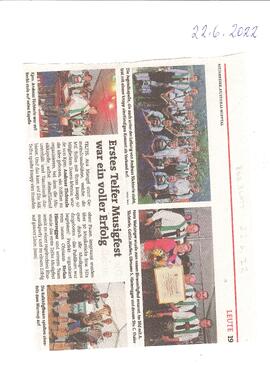 Erstes Musigfest Telfes erfolgreich
