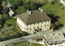 Widum Telfes - Widumgarten - Koflerhaus-Luftbild