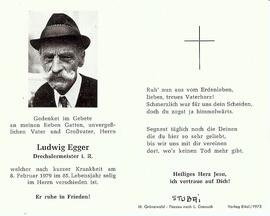 Egger Ludwig Drechsler Neustift