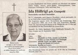Gumpold Ida verh Höllriegl Neustift