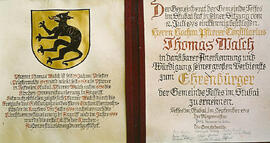 1978-Ehrenbürger Pfarrer Thomas Walch