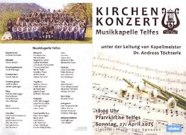 Kirchenkonzert MK Telfes