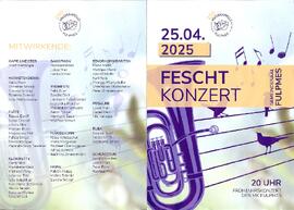 Festkonzert MK Fulpmes-Programm