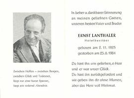 Lanthaler Ernst Hotelier Telfes