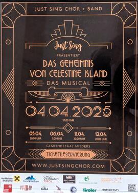 2025-04-Musical-Celestine-Chor-Just Sing/2025-04-Plakat-Musikal-Celestine